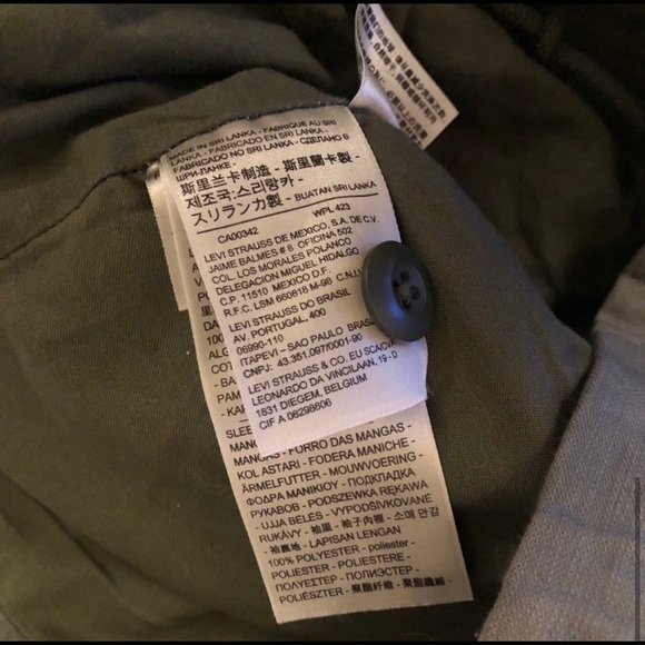 Army Green Utility Jacket - Picture 5 of 6